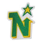 Vintage Minnesota North Stars Logo Patch  Nhl  Embroidered  Iron On  3 x2 