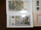Lot 4 Polish Collector Banknote  Unc Folder Poland