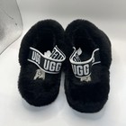Ugg Women   s Fluff Yeah Slide Slippers Shoes Black Size 7 With Strap