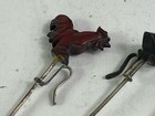 Antique Vintage Wooden Enamel Collection Of Four Stickpins Vintage Animals