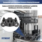 Dishwasher Lower Rack Wheels 4 Pack For Whirlpool Kenmore Maytag 