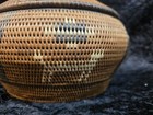 South African 8  Tight Woven Lidded Basket