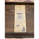 Vintage Erector Set No  5a Mysto Mfg New Haven Ct Wood Box Manual Parts Lot