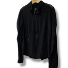 90 Degree By Reflex Women s Black Light Zip-front Jacket With Mesh Detailing Xl