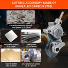 2025 Electric Drill Plate Cutter - Efficient Metal Shears Attachment For    