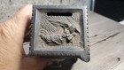 Vintage Cast Iron   Steel Combination Safe Coin Bank Usa