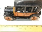Antique Original Cast Iron Arcade Taxi Car Truck With Driver In Great Shape
