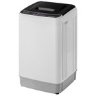Portable Home Washing Machine 17 6lb Capacity Full-automatic Compact Washer Spin