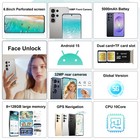 Unlocked Smartphone G26 Ultra 5g Cell Phone 256gb Dual Sim Cheap Phone Mobile