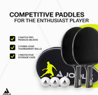 Joola Duo Pro Ping Pong Paddles Set Of 2 - Professional Table Tennis Paddles  Th