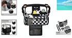 Universal Baby Stroller Organizer With Detachable Bag   Insulated Cup Holders