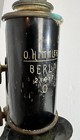 Antique 1900 s Brass Microscope Monocular O  Otto Himmler Berlin Vintage Rough