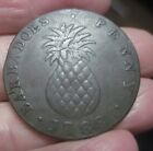 1788  barbados  One Penny --pinapple--