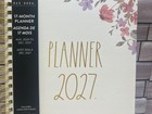 Rae Dunn            2027    flowers L Size 17-month Planner New