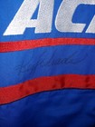 Vintage Nascar Kenny Schrader Pit Crew Shirt Race Used Ac Delco Signed Autograph