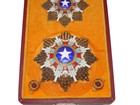Original 1960s Chinese Order Of The Brilliant Star Named   Numbered Set