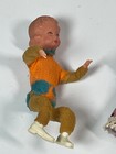 Vintage 5 Piece Doll Family   Dollhouse Miniature