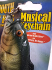  new  Rare Gemmy Big Mouth Billy Bass Musical Keychain 2000  needs Battery 