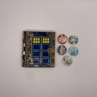 Rare Going Caching Mega Event 2016 Coin Tardis W Set Of 5 Pathtags Unactivated