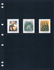  4 25 Scott Value - 2001 Slovakia Paintings  Fine Art Cv Mnh Nh Umm