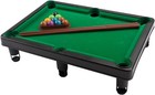 Mini Pool Table Set Portable Small Tabletop Billiards Game With 2 Sticks  16    