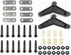 Greaseable 3500 Lbs  Tandem Trailer Suspension Kit Leaf Springs  Shackle   Ubolt
