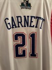  Kevin Garnett Authentic Western All Star Jersey  2004 Sz56 Cement Pe Sb