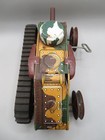 Vintage 1950s Marx E12 Sparkling Army Tank Wind-up Tested   Works