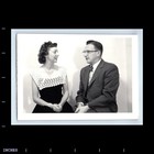 Old Vintage Photo Man Woman Couple Duo Portrait Found Snapshot Photograph