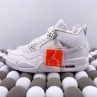 New Jordan 4 Retro Mid Pure Money 308497-100 Men s Size 4-13
