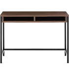 Modern Student Writing Computer Laptop Desk Workstation With Shelves Home Table