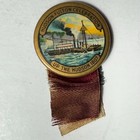 1909 Hudson-fulton Celebration 1 25  Celluloid Pinback Ribbon