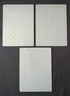 Stampin    Up  Sizzix Embossing Folders Set Of 3 Damask Eyelet Small Dots Retired