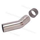 For Kawasaki Ninja Zx6r 2009-2024 Exhaust Gasket Graphite Seal Ring Slip On Pipe