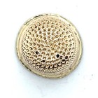 10k Yellow Gold Vintage Thimble - Size 6 Monogrammed