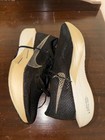 Nike Zoomx Vaporfly Next  3 Size 12 Black Metallic Gold Dv4129-001
