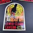 3 Vintage State Attraction Decals From South Dakota And Wyoming And Montana