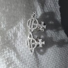 Vivienne Westwood    calliope Crystal-embellished Earrings Silver-tone Metal Rhine