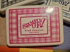 Stampin Up Retired Brilliant Blue-black-pink Passion- Old Style Ink Pad-lot Of 3