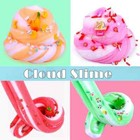 12 Pack Cloud Slime Kit  Diy Stress Relief Toy Cake Slime With Cute Slime Charms