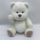 Articulated Teddy Bear 12 Inches Jointed Dress Up Plush Doll - Milky White