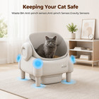 Refurnished Self-cleaning Cat Litter Box Automatic Application Control For Cats