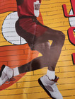 Original 1990 Michael Jordan Nike Poster  jam N Slam  24 X 36 Stamp Series