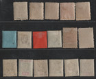 Fiji 1878-1903 Collection Of 17 Stamps Mint Hinged   Never Hinged