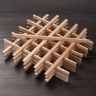 Wood Strips Slats Wooden Sticks For Crafts 1 4     1 2  1 4x1 2x12 In - 30pcs