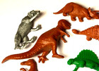 1959 Nabisco Dinosaur Premiums Fourteen Piece Lot Super Clean