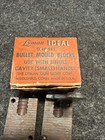Lyman 358495 Single Cavity Bullet Mold Mould  All Steel In Very Good Condition
