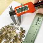 25 Watch Wheels 9-13mm Steampunk Gear Parts Art Watchmaker Repair Lot Pocket Cog