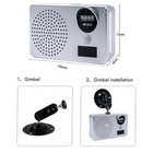 Outdoor Solar Alarm Ip43 Waterproof Motion Detector Siren 100db Anti Theft New