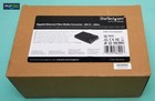 Startech com Gigabit Ethernet Fiber Media Converter Sm Lc 20km Et91000sm20  New